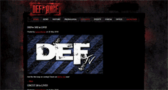 Desktop Screenshot of defiancewrestling.com